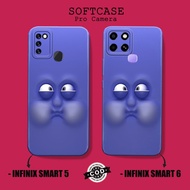 Softcase Pro Camera Infinix Smart 6 2/ 32GB, Smart 6 3/ 64GB, Smart 5 - [FACE] Case Infinix Smart 5 
