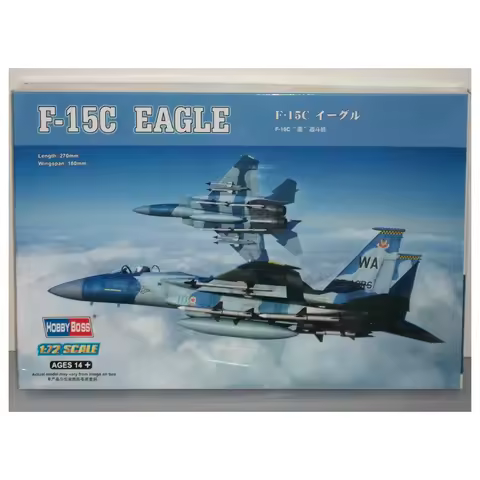 Hobbyboss 80270 1:72 Scale US Aircraft F15 F-15C F15C Eagle Fighter Bomber Model Plastic Assembly Mo