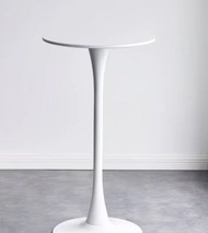 白色圓枱 高腳枱 咖啡枱 吧枱 60cm
