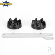TOPSTORED 1 Set Blender Coupler, Repair Kit With Spanner Blender Clutch, 3.56cm/1.4in Black Plastic+