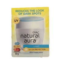 Olay โอเลย์ ครีมบำรุงผิวหน้า Natural Aura Light (50 กรัม)