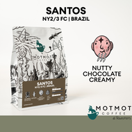 Brazil NY2/ 3 FC SANTOS (Natural) | เมล็ดกาแฟคั่ว MOTMOT COFFEE