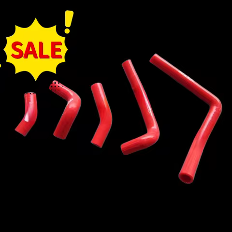 5PCS Silicone Radiator Hose For Honda CR250R 2003-2008 CR 250 R Pipe Tube Kit 2003 2004 2005 2006 20