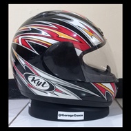 Helm Helmet KYT 805 x Speed Grafis Hitam Size L Second
