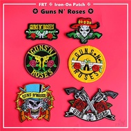 ☸ Guns N' Roses - Rock Band Iron-on Patch ☸ 1Pc DIY Sew on Iron on Badges Patches