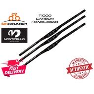 Monticello Cristallo Mtb Carbon Handlebar T1000 Mtcl Hdb51 Flat Bar 760Mm Diameter 31.8Mm 9 Degree B