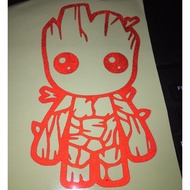 Im Groot（Car Sticker Reflective）