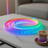 Colorful Neon Strip Fairy Lights for Bedroom, Gaming Room & Holiday Ambiance Lampu Jalur Neon Berwar