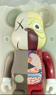 Bearbrick Be@rbrick 400%   Kaws Companion Original Fake