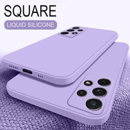 SamsungS9 S9Plus S8Plus GalaxyS8 S9+ S8+ S9P S8P Luxury Square Liquid Silicone Soft Shockproof Phone Case For Samsung S9 S8 Plus Phone Back Cover Protector