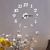 Clocks Home Decor 3d Diy Roman Numbers Acrylic Mirror Wall Sticker Clock Home Decor Mural Decals Fashion 3d Big Size Wall Clocks