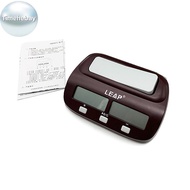 TimeHebay 1 Set Chess Timer With Alarm Electronic Board Game Bonus Competition Master Tournament Dig