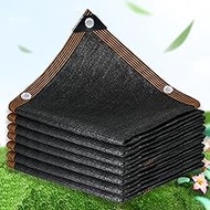 YVYKFZD Shade Cloth for Plants, Outdoor Sunblock Shade Netting with Grommets, Sunscreen Fabric Sun S
