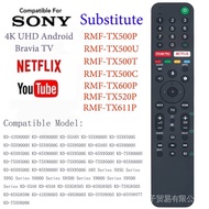 New RMF-TX500P Replacement Remote (Without Voice Function) Control fit for Sony TV KD-43X8000H KD-49