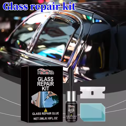 Windshield Repair Kit Car Window Car Windshield Repair Tool Windshield Cracks Repair Fluid Glass Rep
