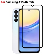LAYAR Tempered Glass Screen Samsung A15 4G / A15 5G Full Cover Anti-Scratch Glass