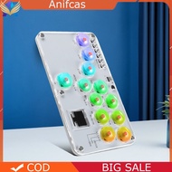 Arcade Joystick 12Keys All-Button Stickless Arcade Stick for PC//PS3/Switch