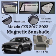 Happy Mazda CX5 CX-5 2017-2025 Magnetic Sunshade