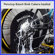 Cycle Brake Rotor Cover Cycle Washing Disc Brake Cleaning Protection Washable Riding Accessories Oil