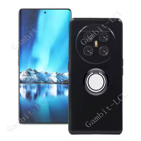 For Cubot X90 6.67" 2024 CubotX90 Back Ring Holder Bracket Phone Case Soft Silicone TPU Original Sho