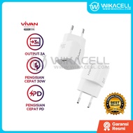 Vivan Power 30 USB C 30W PD Adapter - White