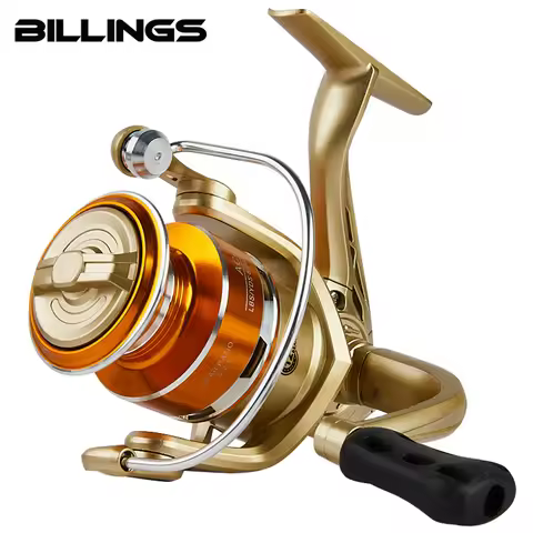 BILLINGS AC Spinning Reel,Saltwater Freshwater Fishing Reel,22LB Max Drag,5.2:1 Gear Ratio,With Meta