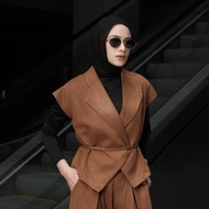 Hi.Prima Selena Suede Vest (Vest Only)