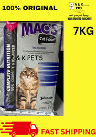 MAC’S Cat Food TUNA 7kg/Cat Dry Food/Makanan Kucing /猫粮 / 猫饲料