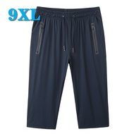 ✥ Calção de moletom masculina estilo verão bermudas casuais para homens roupas esportivas tamanho grande calças corrida com sobrepeso plus size