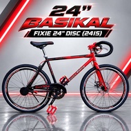 BASIKAL FIXIE 24 INCI GAINWAY BICYCLE FIXIE 24''INCH/BASIKAL FIXIE KANAK/BUDAK UMUR 10-15 TAHUN -241