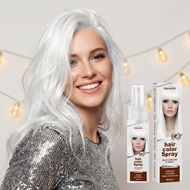 GleamXi Temporary Hair Color Spray 30ML/1FL.OZ White/Blanco Fresh Aroma Easy To Use Shiny Hair Spray