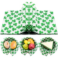 150 Sheets Shamrock Deli Paper, 9.8 x 8.3in St.Patrick's Day Clover Grease Proof Food Grease Resista