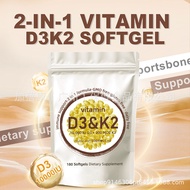 Viên nang mềm D3K2 Vitamin D2K3 180 viên yongde