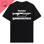 New Summer Cool T-shirt German Opinion Supporter Mg42 Machine Gun 7 .92   57mm T Shirt  100%cotton T