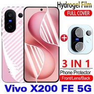 Vivo X200 FE 5G 3-In-1ป้องกันเลนส์กล้องหลังฟิล์มสำหรับ Vivo X200 Vivo FE X200FE X 200 FE Vivo X200 F