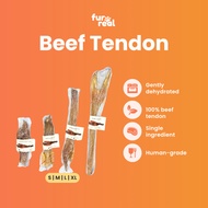 FURREAL Air-Dried Beef Tendon Beef Tendon/ Dehydrated Dog Chew/ Dog Snack/ / DogCemilan