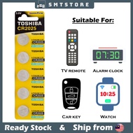 ORI TOSHIBA non rechargeable long life 3V Lithium CR2025 button battery for multipurpose use