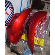 SUPRA X 125 07 BLACK BODY COVER + STOP COVER/win