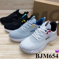 Baoji BJM 654 รองเท้าผ้าใบ ออกกำลังกาย (41-45) สีดำ/ดำขาว/ขาว/เทา ซซ