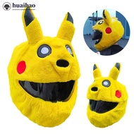 HUAIHAO Motorcycle Helmet Protective Cover Cartoons Plush Helmet Hats Helmet Full Face Covers For Ou