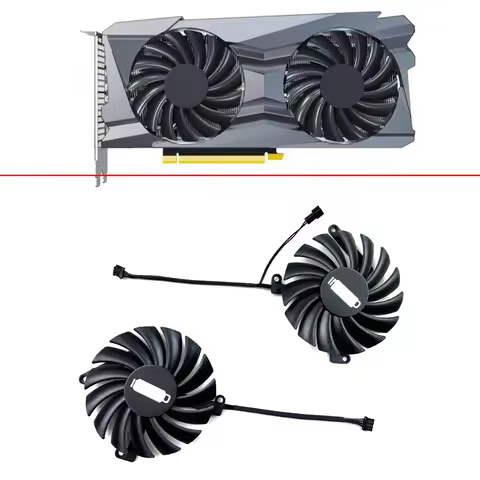 NEW Cooling Fan 85mm 4pin CF-12910S RTX3050 3060 GPU FAN For Inno3D GEFORCE RTX 3050 3060Ti 3070 TWI