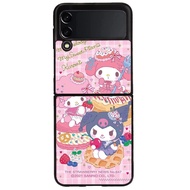 Casing Case Samsung Galaxy Z Flip Fold 3 4 5G Custom Kuromi S303