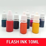 [READY STOCKS] 10ML FLASH STAMP INK REFILL / PRE INK FLASH INK / CHOP INK / FLASH CHOP INK / RUBBER 