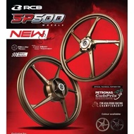 RCB SPORT RIM SP500 YAMAHA LC V8 / 5S 160/185 - 17 LC135 4S LAGENDA GLOSS BLACK / DARK BRONZE LC135 