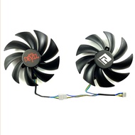 Graphics Card Cooling substitute Fans for POWERCOLOR RX6600/RX6600XT/RX6650XT Red Devil