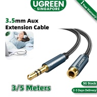 Ugreen 3.5mm Extension Audio Cable Male to Female Aux Cable Headphone Cable 3.5mm Male to 3.5mm Fema