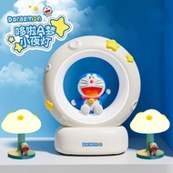 New Doraemon A Dream Night Light Doraemon Silicone Tap Light Cloud Bedside Lamp Cartoon Cat Shape La