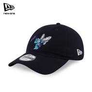 New Era 9FORTY Unstructured Charlotte Hornets NBA Gnarly Black Adjustable Cap