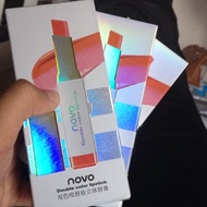 (READY STOCK MALAYSIA) Double Colour Lipstick Novo