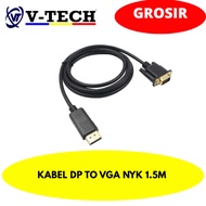 CABLE DP TO VGA NYK 1.5M